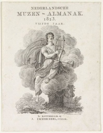 Title page for: Nederlandsche Muzen-Almanak 1823