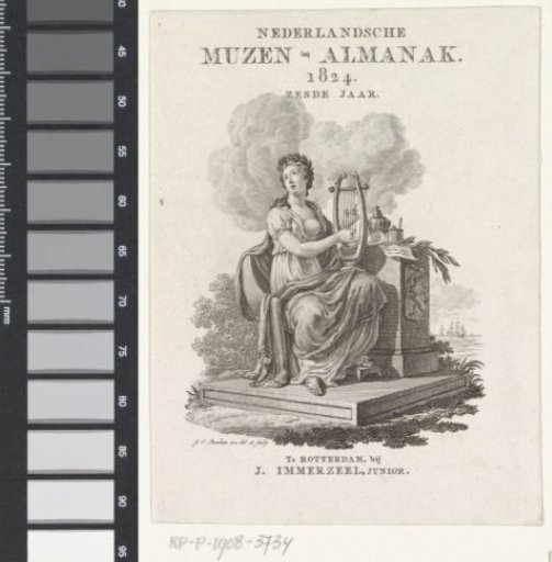 Title page for: Nederlandsche Muzen-Almanak 1824