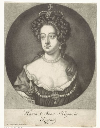 Portrait of Maria Anna, Queen of Spain