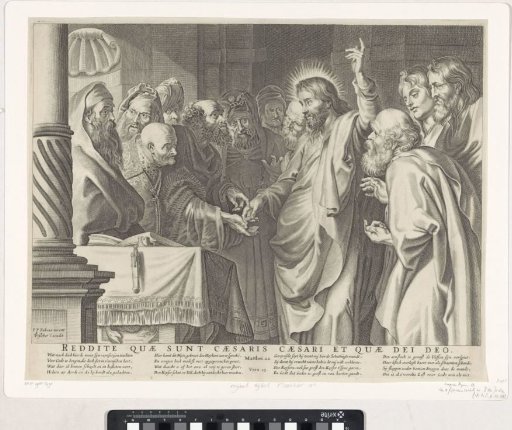 Christ in Debate with the Pharisees Concerning the Tribute to the Emperor