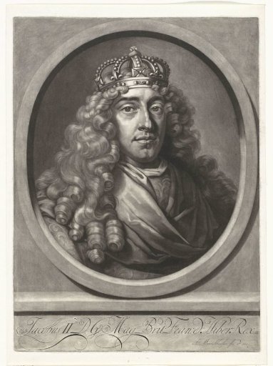 Portrait of James II, King of England and Scotland