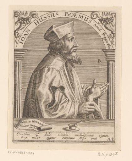 Portrait of Johannes Hus
