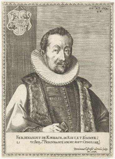 Portrait of Ferdinand of Kiebach at Ried, at the age of 42