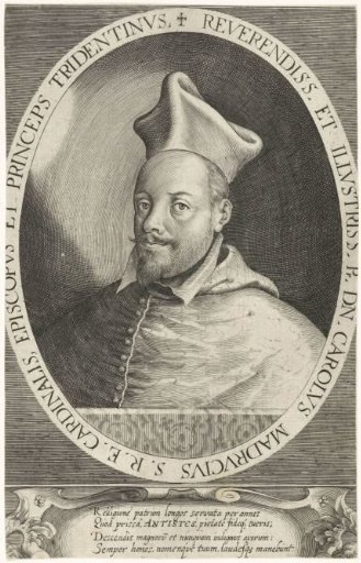 Portrait of Bishop Carlo Gaudenzio Madruzzo