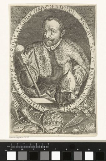 Portrait of Nikolaus Pálffy, Baron of Erdöd