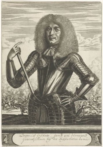 Portrait of Heinrich Johann, Count of Dunnewald