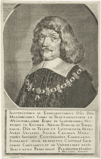 Portrait of Maximilian, Count of Trauttmansdorff