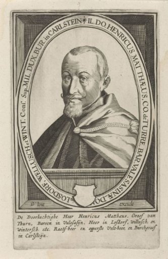 Portrait of Henrik Matthias, Count of Thurn