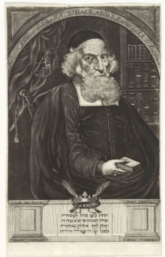 Portrait of Isaac Aboab da Fonseca