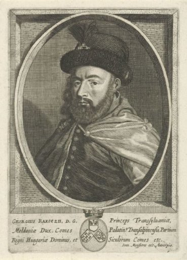Portrait of George II Rákóczi, Prince of Transylvania