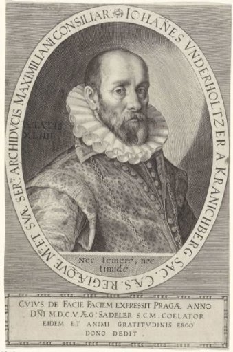Portrait of Johann Underholtzer von Kranichberg