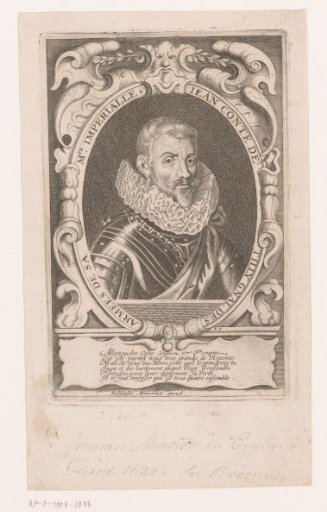 Portrait of Johan t'Serclaes van Tilly