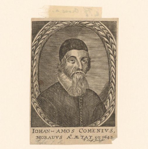 Portrait of Jan Amos Comenius