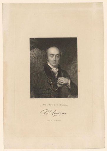 Portrait of Thomas Lawrence