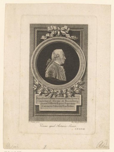 Portrait of Franz Xaver Wolf von Orsini-Rosenberg