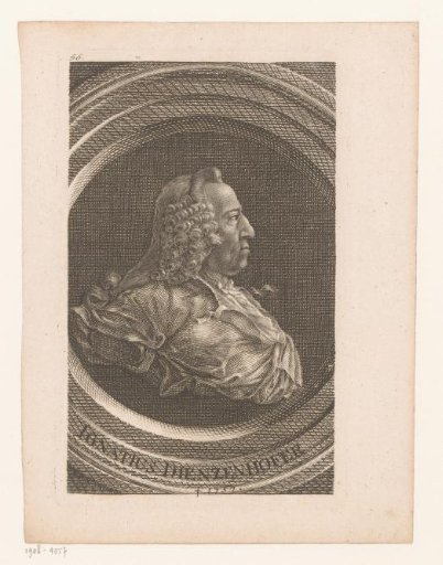 Portrait of Kilian Ignaz Dientzenhofer