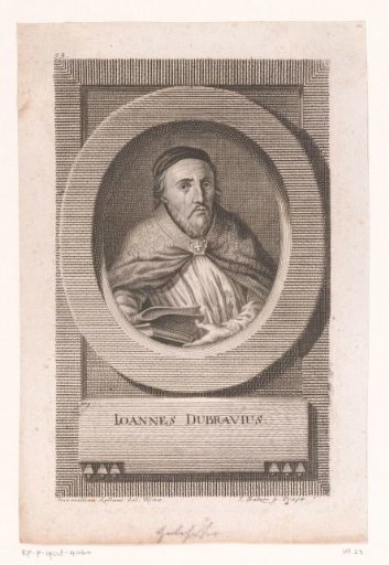 Portrait of Johannes Dubravius