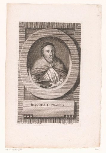 Portrait of Johannes Dubravius