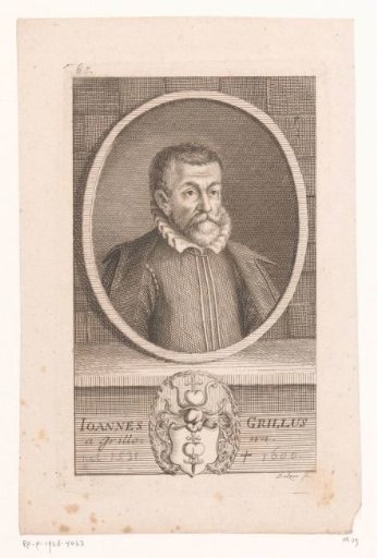 Portrait of Johannes Grillus von Grillowa