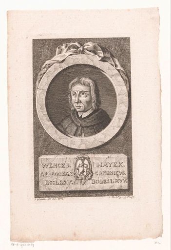 Portrait of Václav Hájek z Libočan