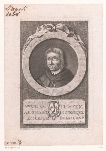 Portrait of Václav Hájek z Libočan