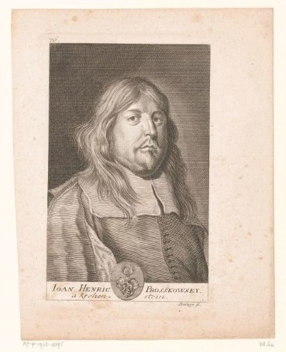 Portrait of Joannes Henricus Prosskowsky