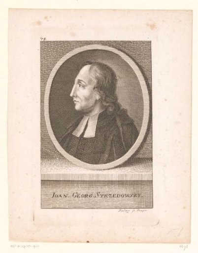 Portrait of Johann Georg Strzedowsky
