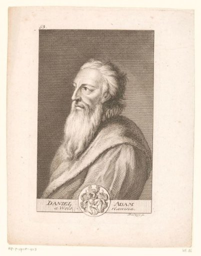 Portrait of Daniel Adam z Veleslavína