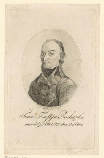 Portrait of František Faustin Procházka