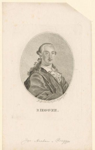 Portrait of Joseph Anton Stephan Riegger