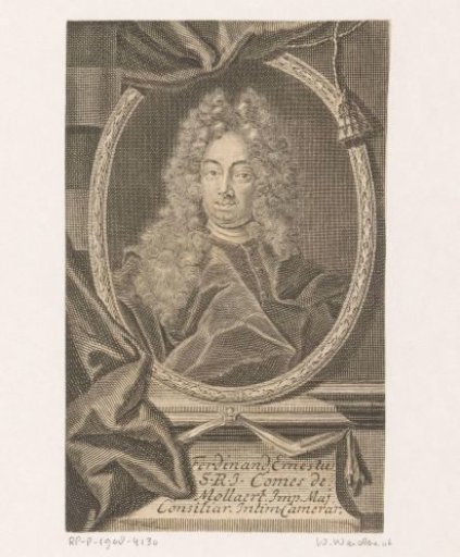 Portrait of Ferdinand Ernst von Mollaert
