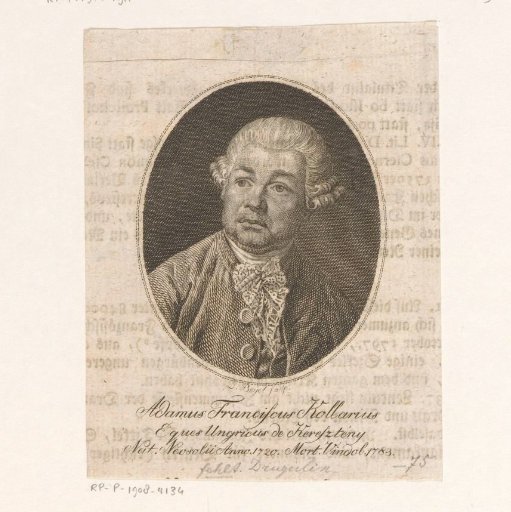 Portrait of Ádám Ferenc Kollár