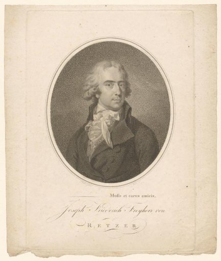 Portrait of Joseph Friedrich Retzer