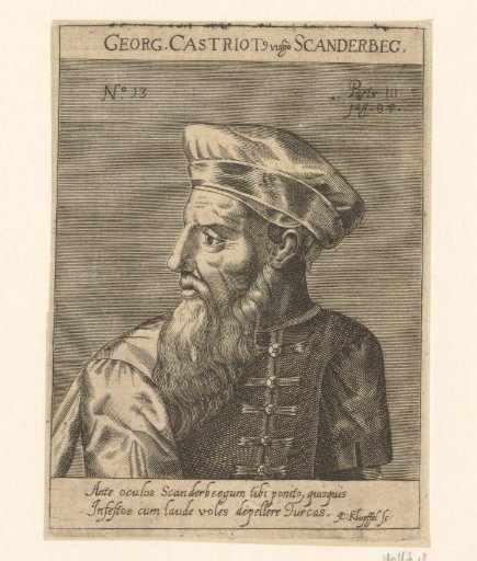 Portrait of George Castriota