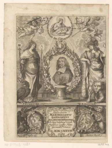 Portrait of Maximilian Gandolf von Kuenburg