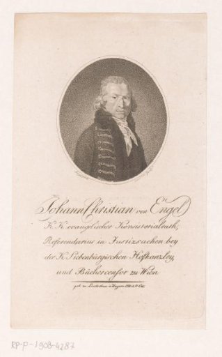 Portrait of Johann Christian Engel