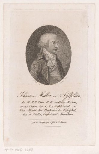 Portrait of Johannes Müller von Sylvelden
