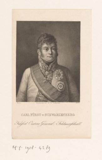 Portrait of Carl Philipp von Schwarzenberg