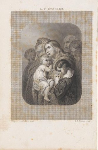 Group of praying people