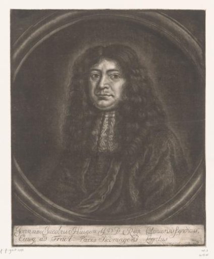 Portrait of Johann Jacob von Huygen