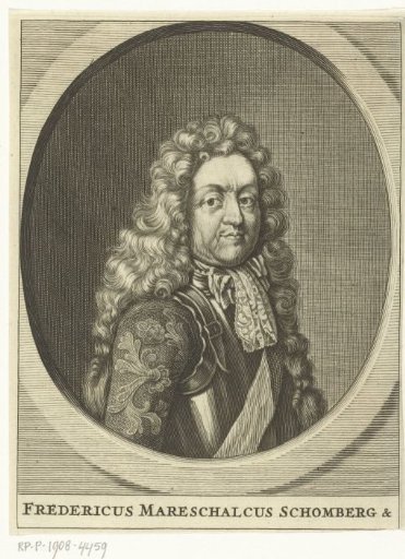 Portrait of the field marshal Friedrich Arnaud, Duke of Schomberg