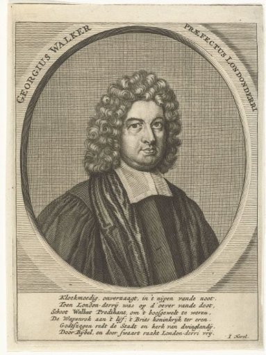 Portrait of the Irish Anglican Cleric George Walker