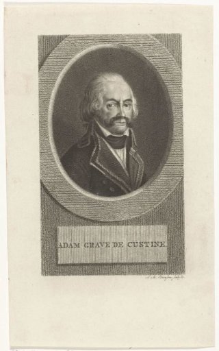 Portrait of Adam Philippe Count of Custine