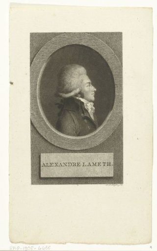 Portrait of Alexandre-Théodore-Victor, Count of Lameth