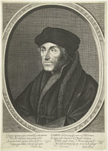 Portrait of Desiderius Erasmus