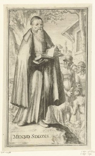 Portrait of Menno Simons