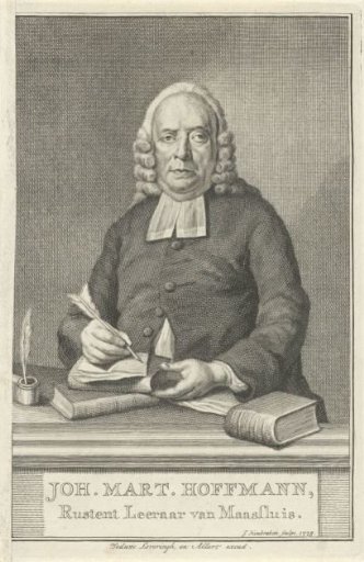 Portrait of Johannes Martinus Hoffman