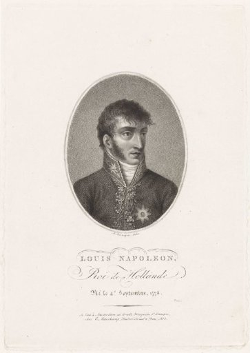 Portrait of Lodewijk Napoleon Bonaparte, King of Holland