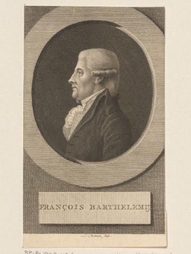 Portrait of François-Marie Barthélemy