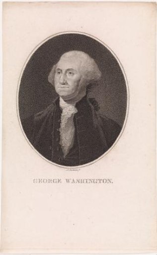 Portrait of George Washington, first President of the United States